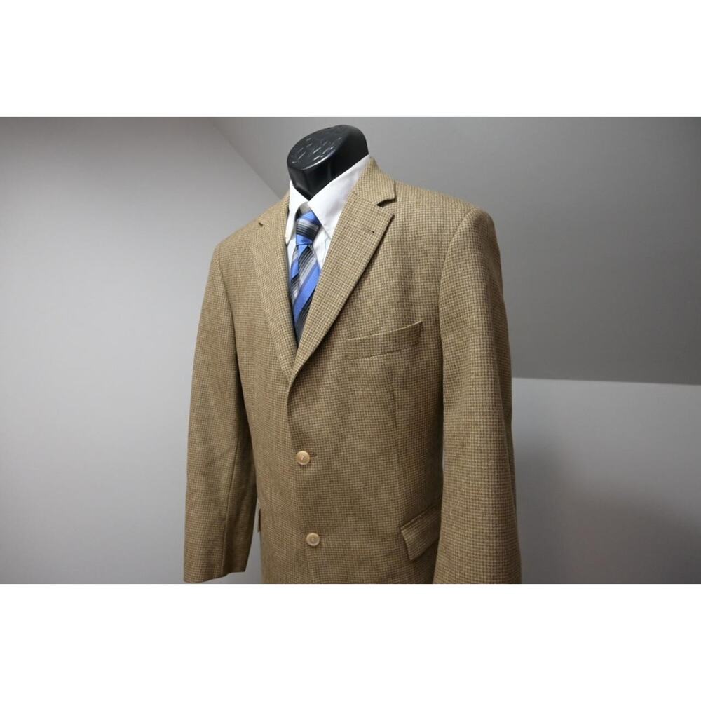 Hugo Boss Rossellini Woven Wool 2 Button Blazer Sport‎ Jacket Mens Size 42 S